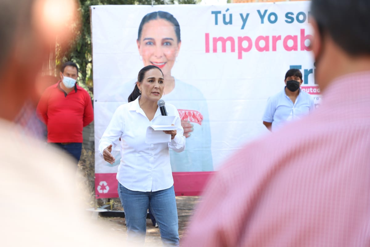 Campo olvidado por la 4T, asegura Erika Rodríguez