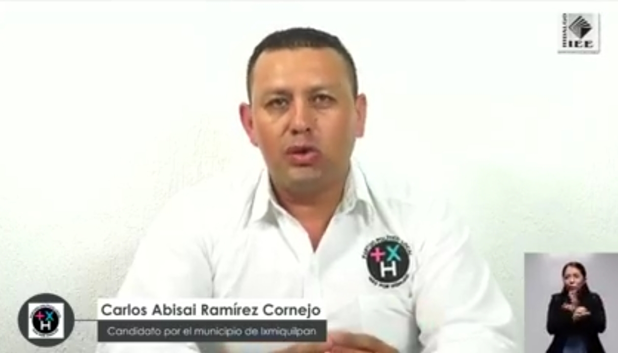 Candidato de Más por Hidalgo declina a favor de Edmundo Ramírez