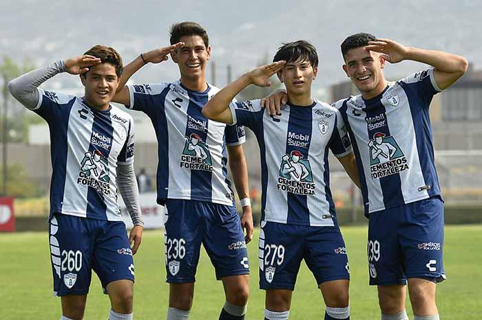 Pachuca termina como líder y sublíder en la sub17 y sub20