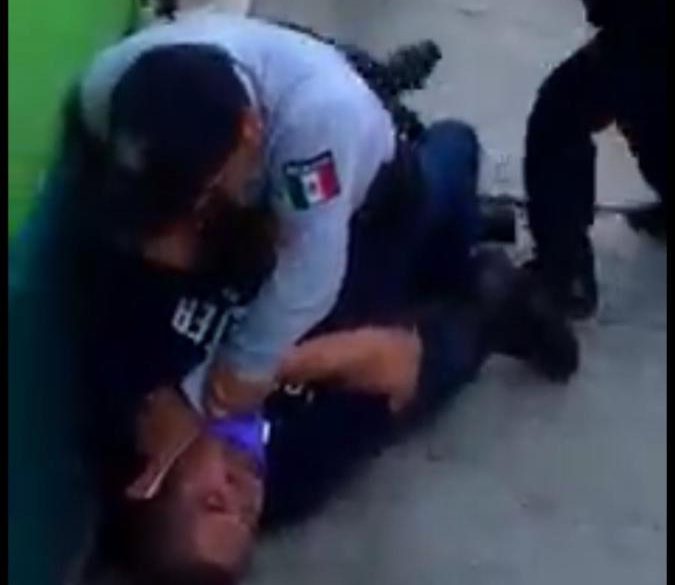 Así reaccionó alcalde de Pachuca ante video que evidenció abuso policial