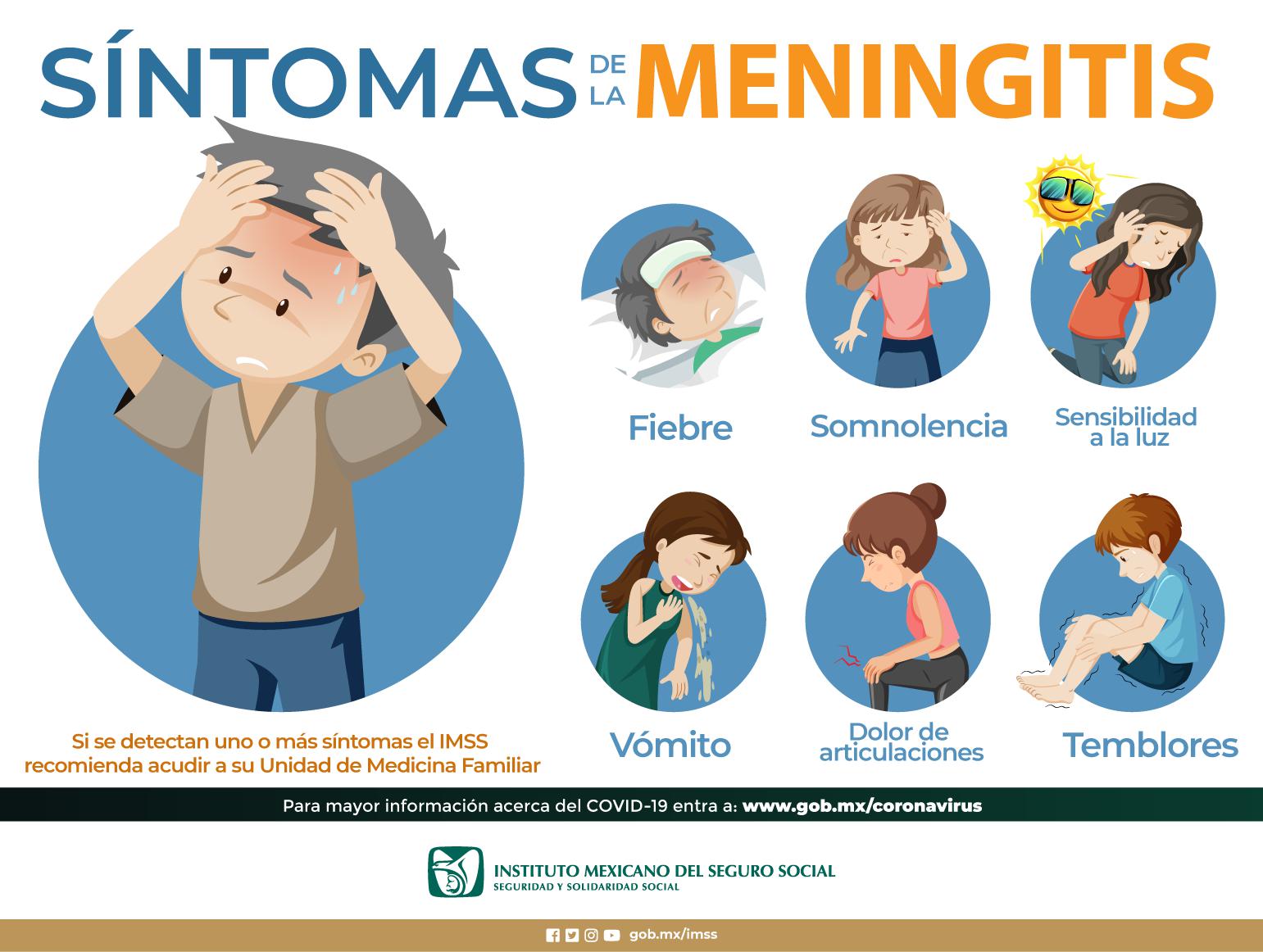 Advierte IMSS síntomas de meningitis para atender a tiempo a infantes