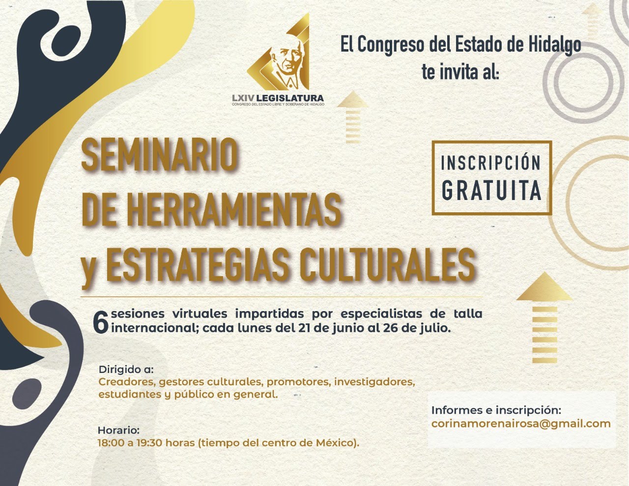 Convocan al ‘Seminario de herramientas y estrategias culturales’