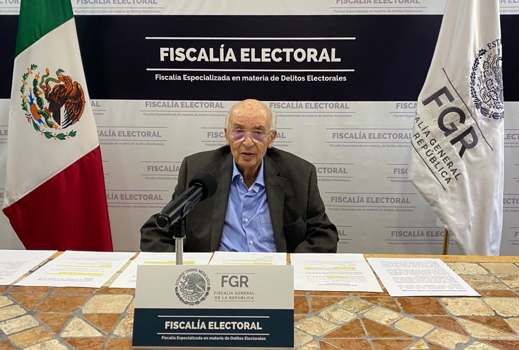 Mil denuncias en jornada electoral: FGR