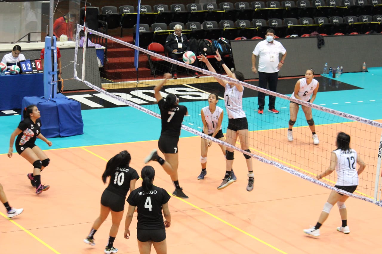 Voleibol de Hidalgo sufrió en su debut en Juegos Nacionales Conade