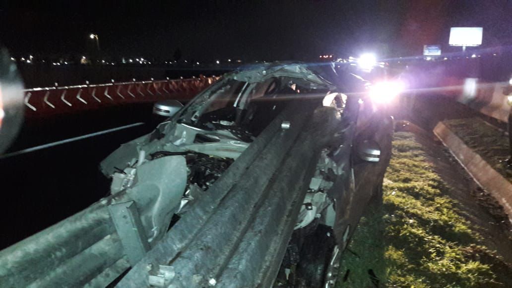 Accidente en la México-Pachuca deja un lesionado