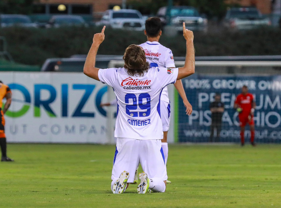 Cruz Azul le pegó 2-1 al Pachuca en duelo amistoso