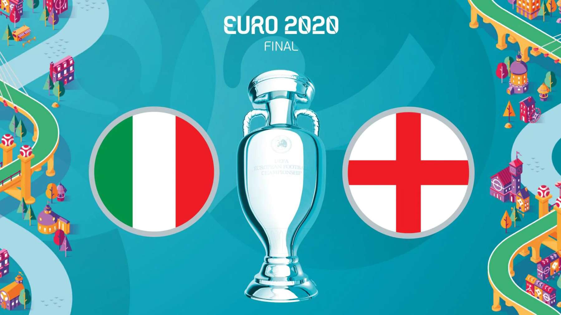 Italia vs Inglaterra: horario y dónde ver la final de la Eurocopa