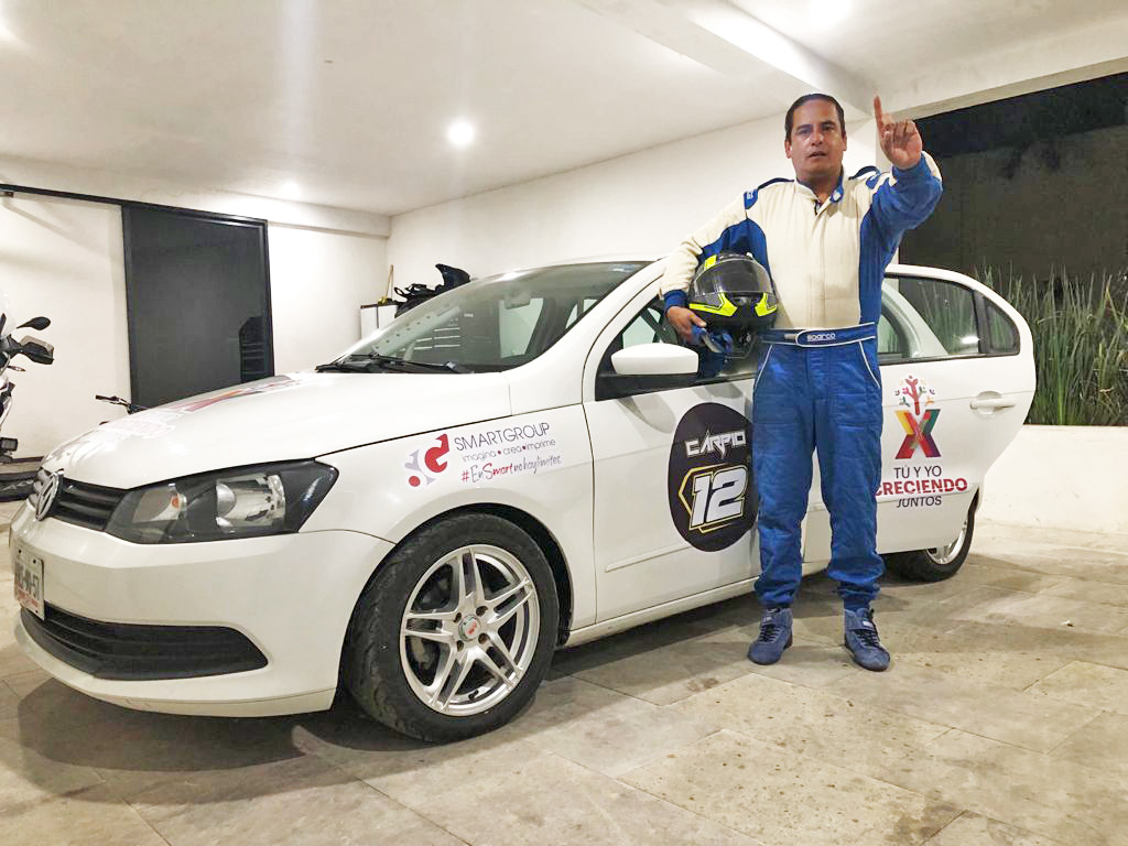 Sergio Carpio regresa a las pistas en el campeonato regional de autos