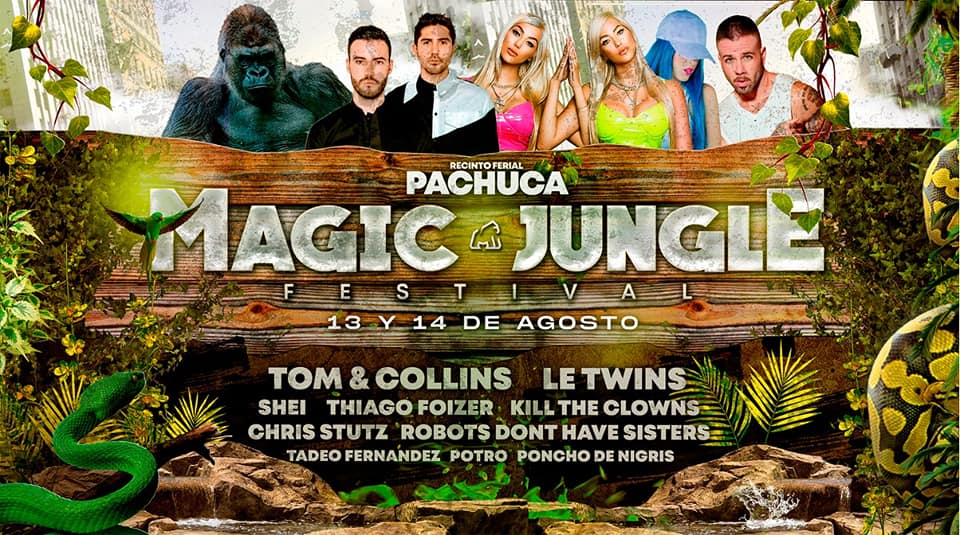 Llega a Pachuca el Magic Jungle Festival