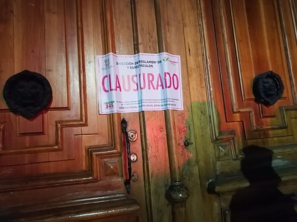 Clausuran e infraccionan negocios en Tulancingo por incumplir protocolo sanitario