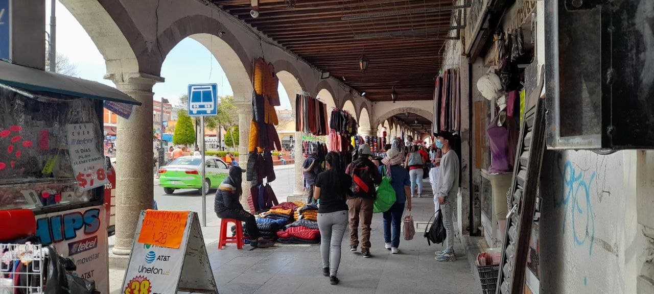 Se extiende ambulantaje en Centro Histórico de Pachuca