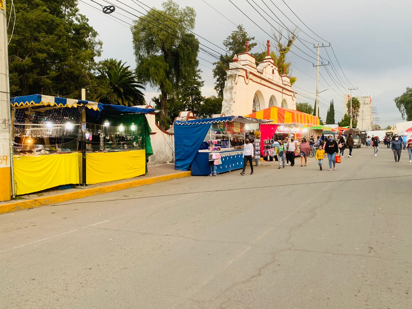 Inicia tradicional fiesta patronal en Tizayuca pese a pandemia