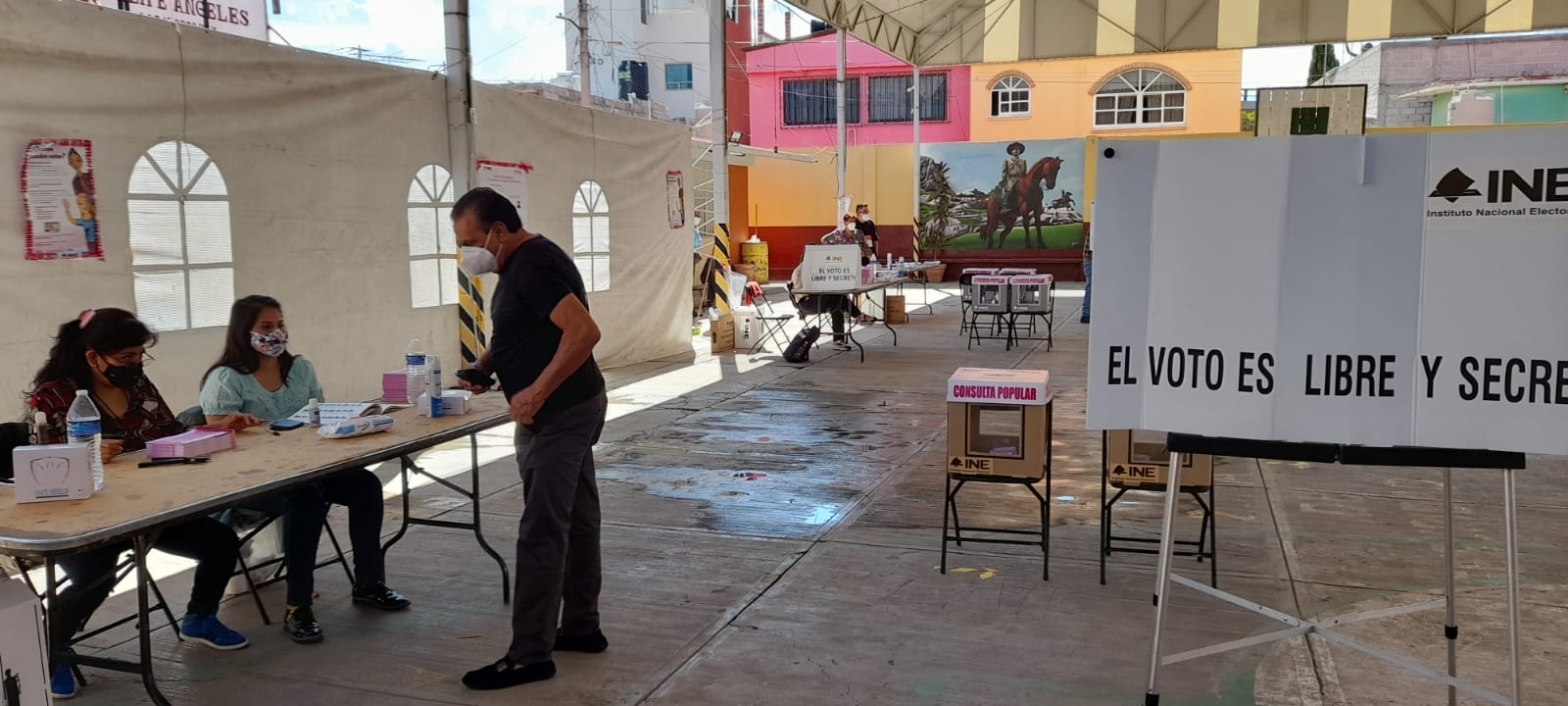 Instalan 1,362 mesas receptoras de votos para consulta popular en Hidalgo