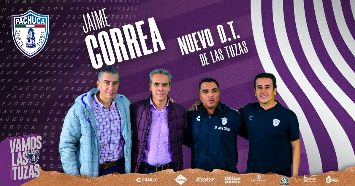 Jaime Correa es el nuevo DT de las Tuzas