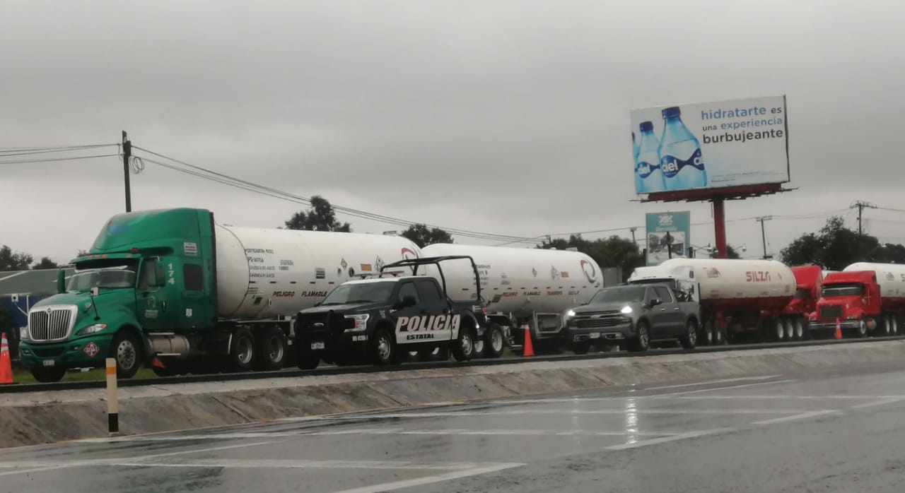 Continúa el paro de gaseros en Tulancingo