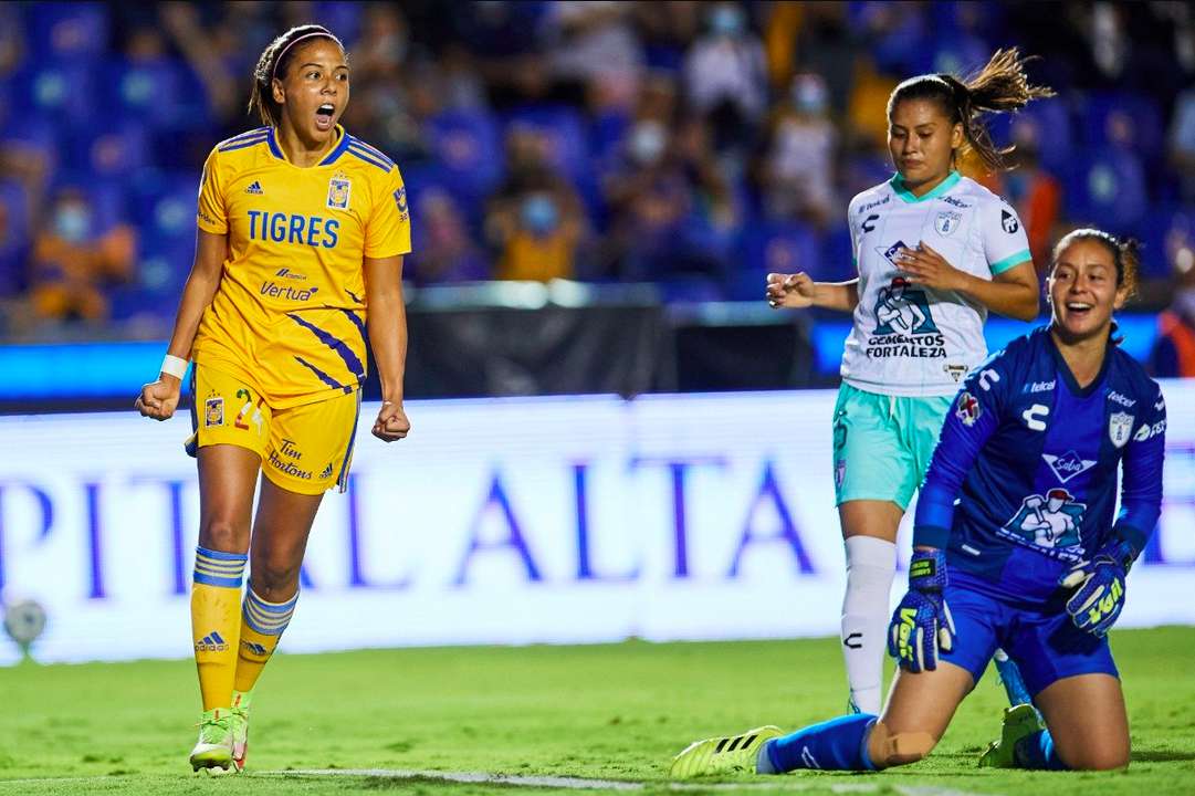 Tigres demostró su poderío y goleó a las Tuzas 5-0