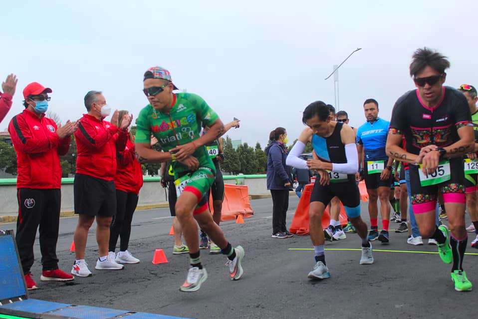 Concluye el duatlón de Pachuca