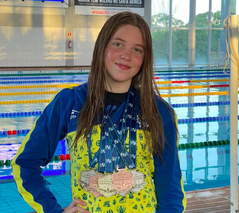 Califica Valentina Mancera al nacional de natación en Brasil