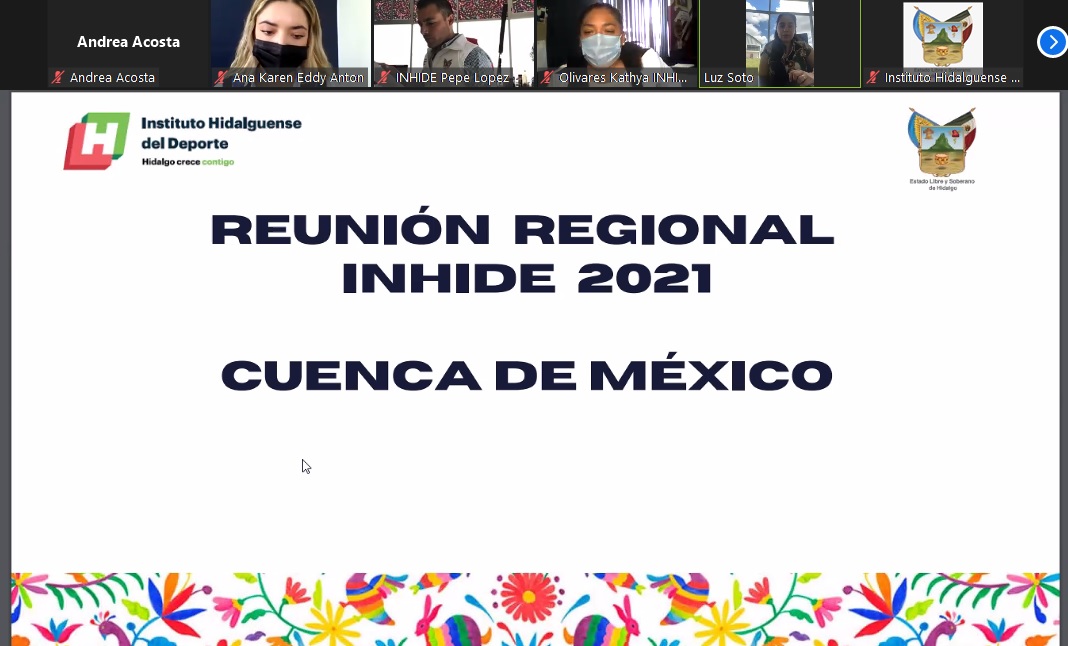 INHIDE da continuidad a reuniones regionales