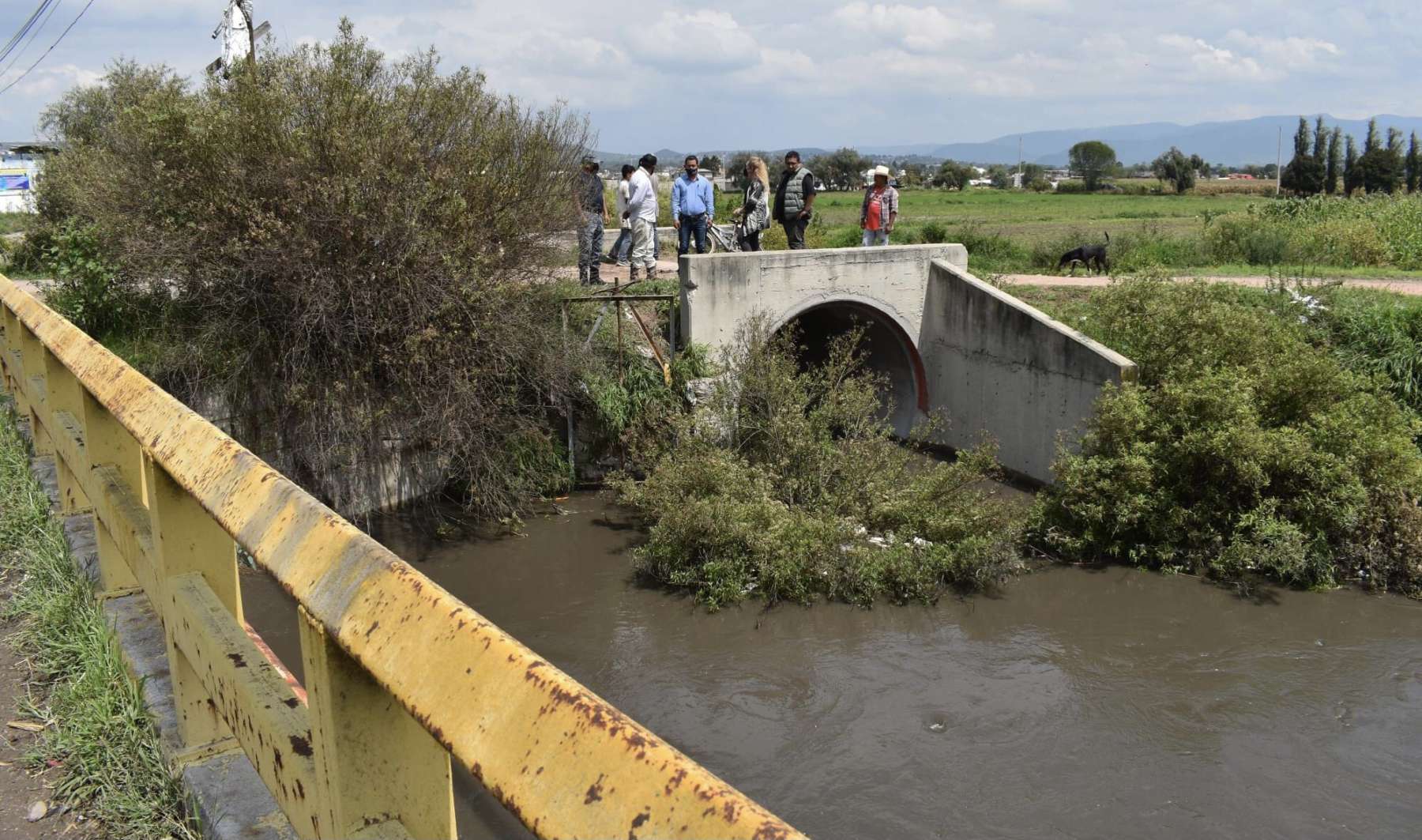 Tlahuelilpan en alerta por desbordamiento de río