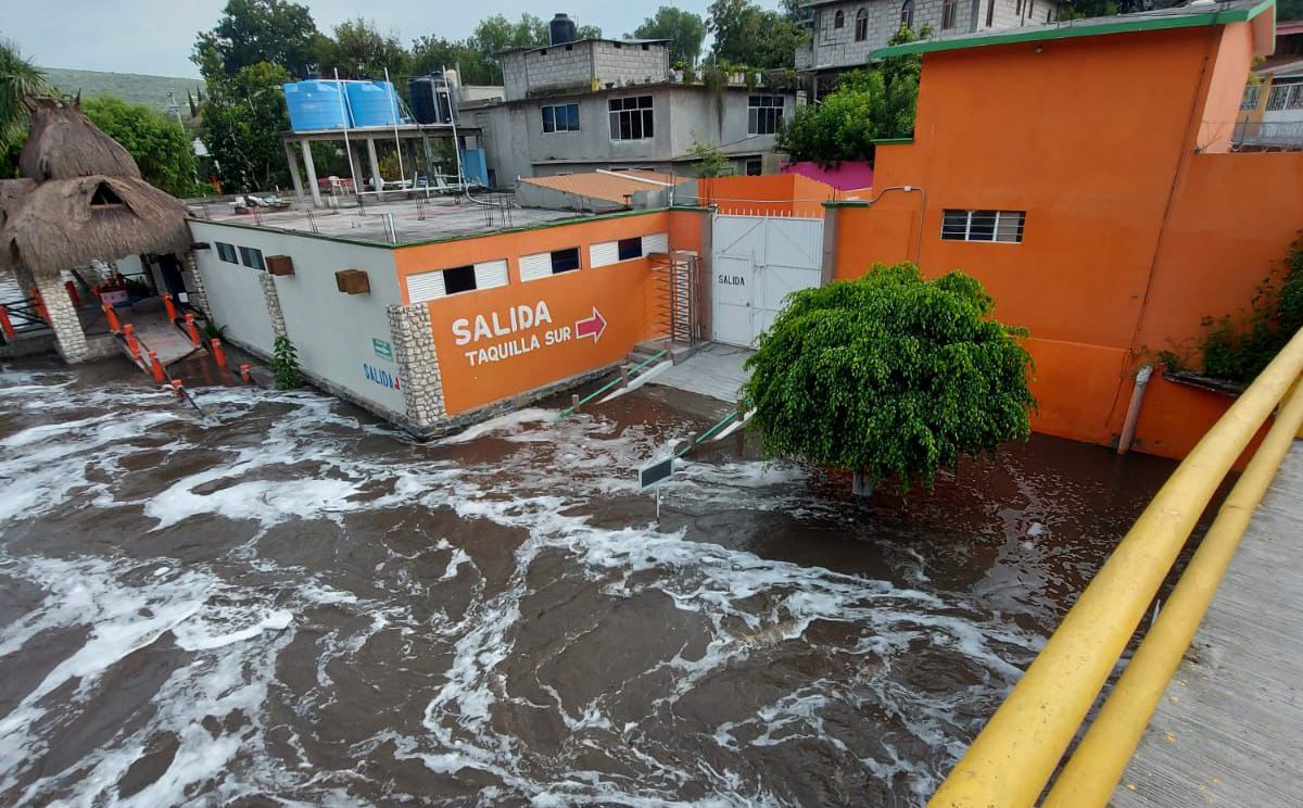 Balnearios aún afectados por inundaciones de septiembre de 2021: Sectur Hidalgo