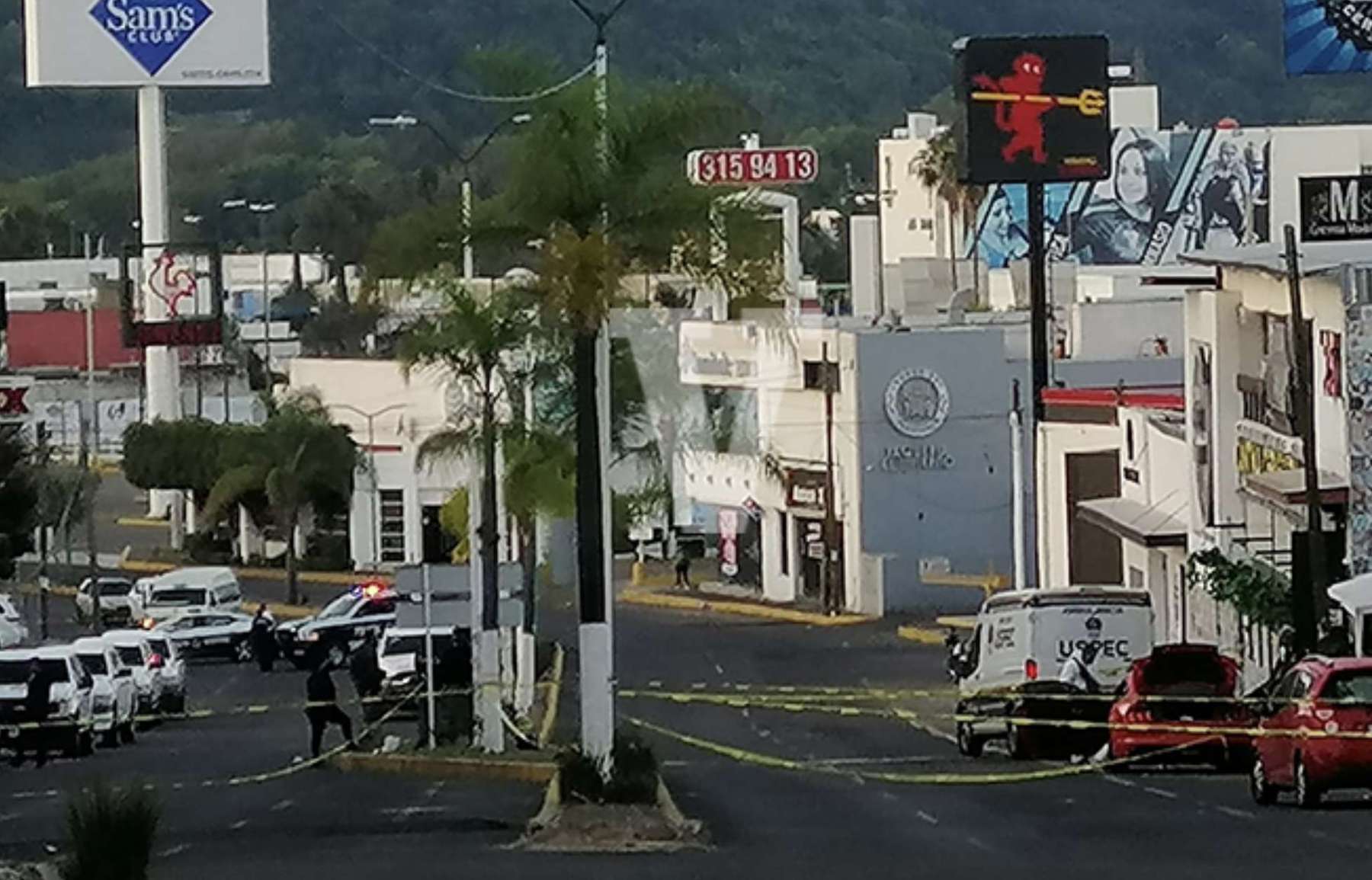 Balacera en Morelia/Tomada de Twitter