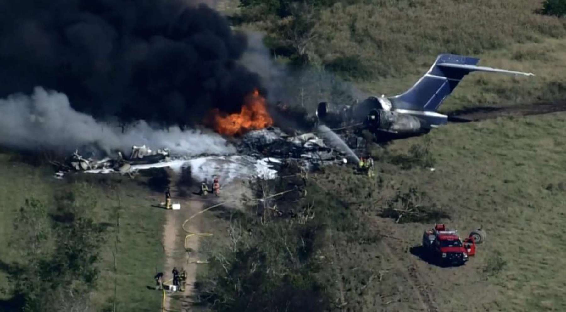 se estrella avión en texas