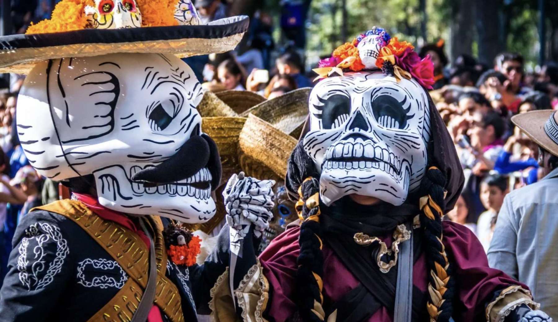 Desfile de Día de Muertos 2021 en CdMx