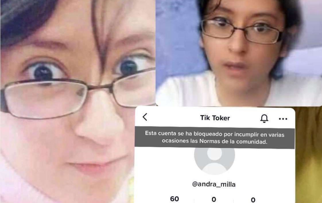 TikTok cierra la cuenta de Andra Escamilla “la compañere”