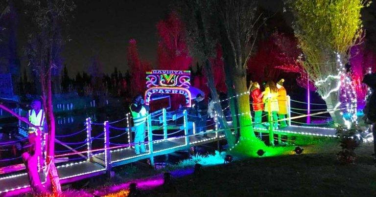 Villa iluminada en Xochimilco: checa lugar, precio y horario