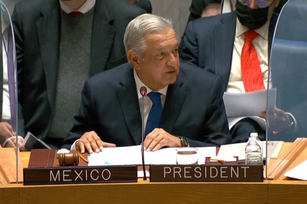 Propone AMLO ante la ONU “plan mundial de fraternidad y bienestar”