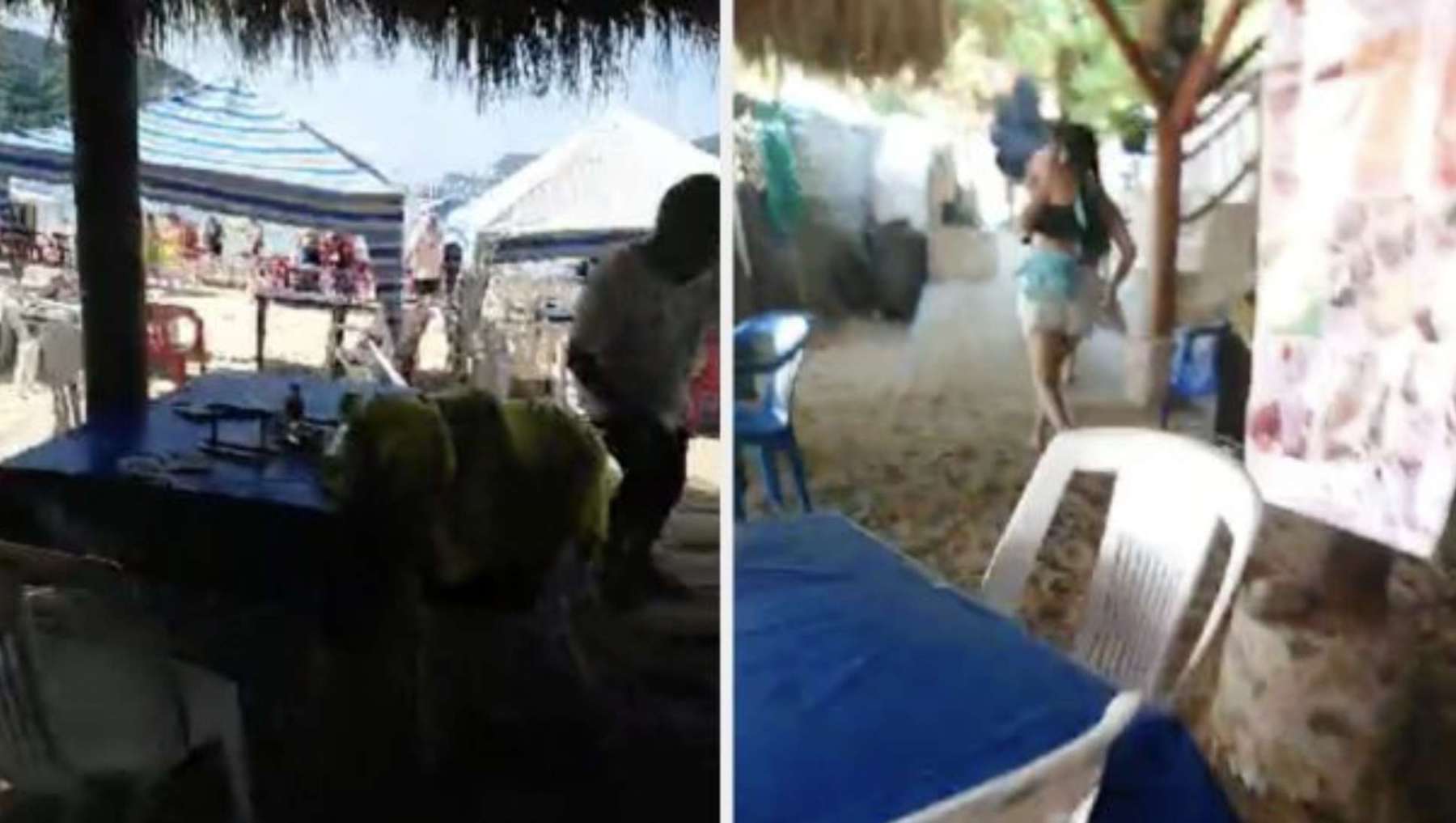 VIDEOS | Balacera en playa de Acapulco deja un muerto; pistoleros llegaron en lancha