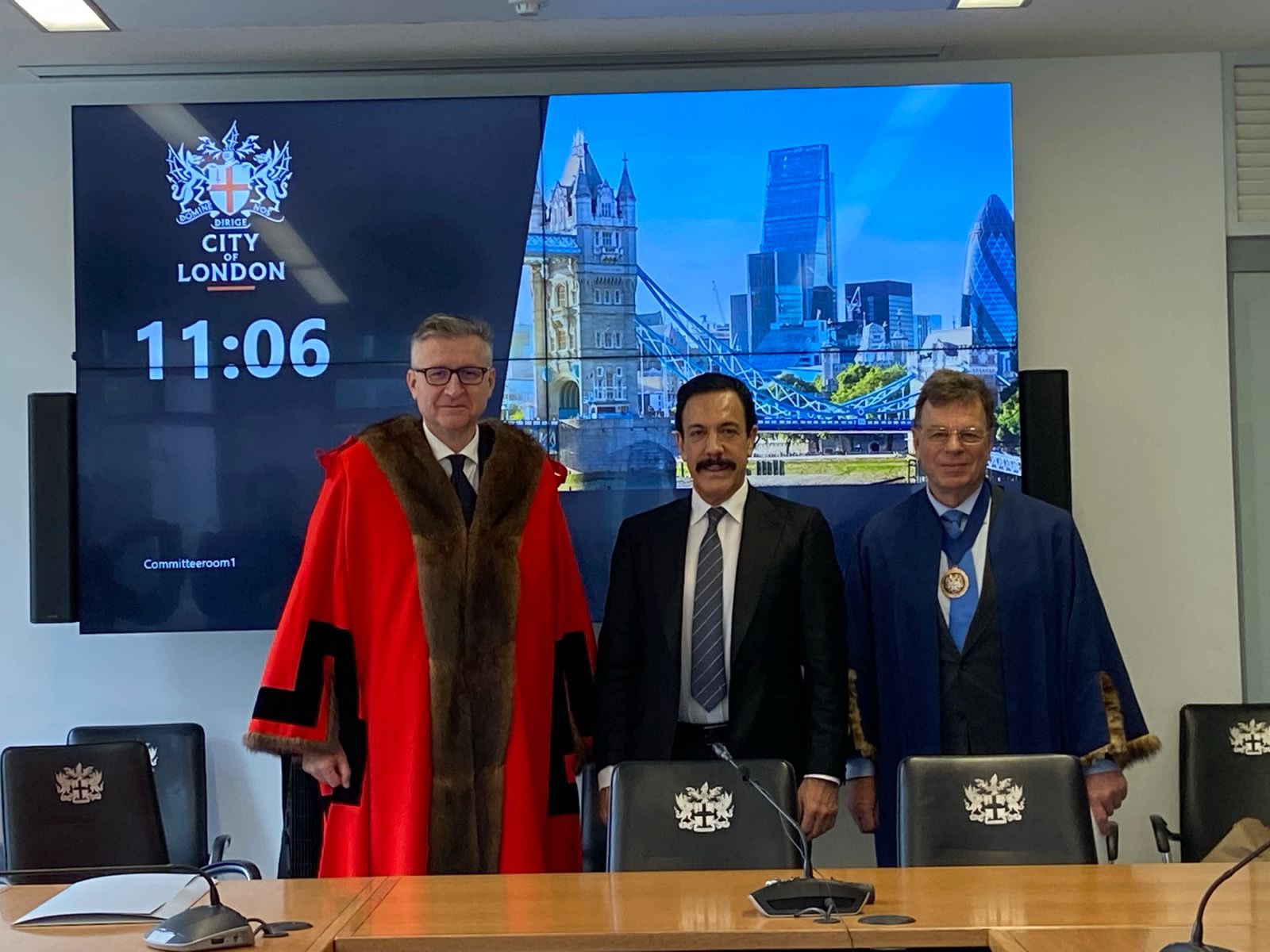 Fayad gana premio Freedom of the City of London