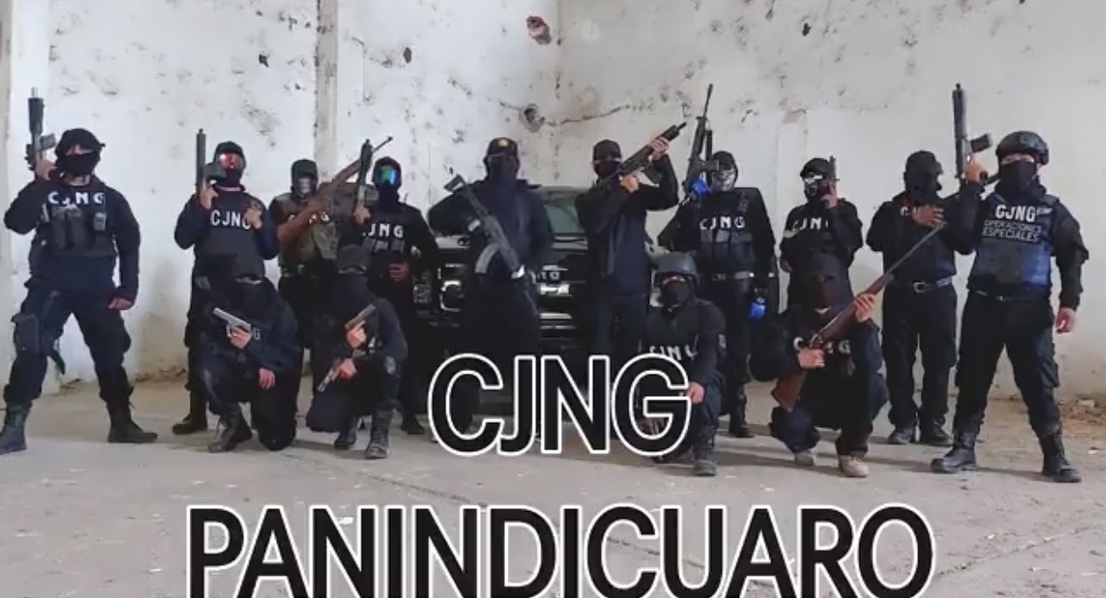 “Venimos a limpiar”: CJNG anuncia presencia en Panindícuaro