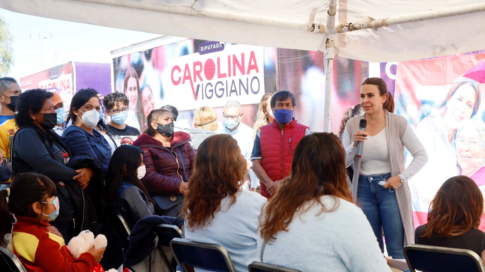 Carolina Viggiano acusa que no hay presupuesto para programas sociales