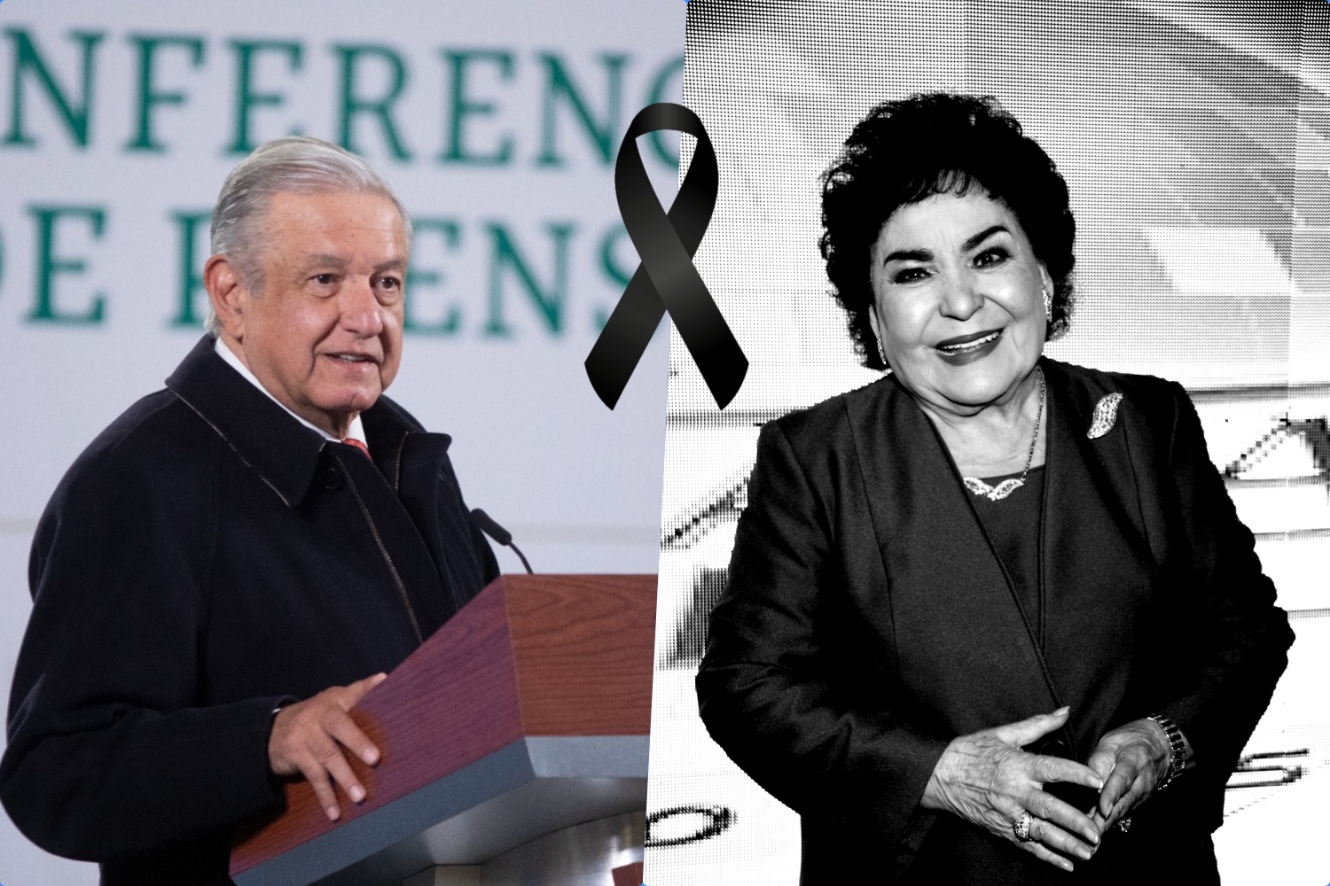 AMLO envía condolencias a familia de Carmen Salinas, ‘ella me apoyó cuando el desafuero’