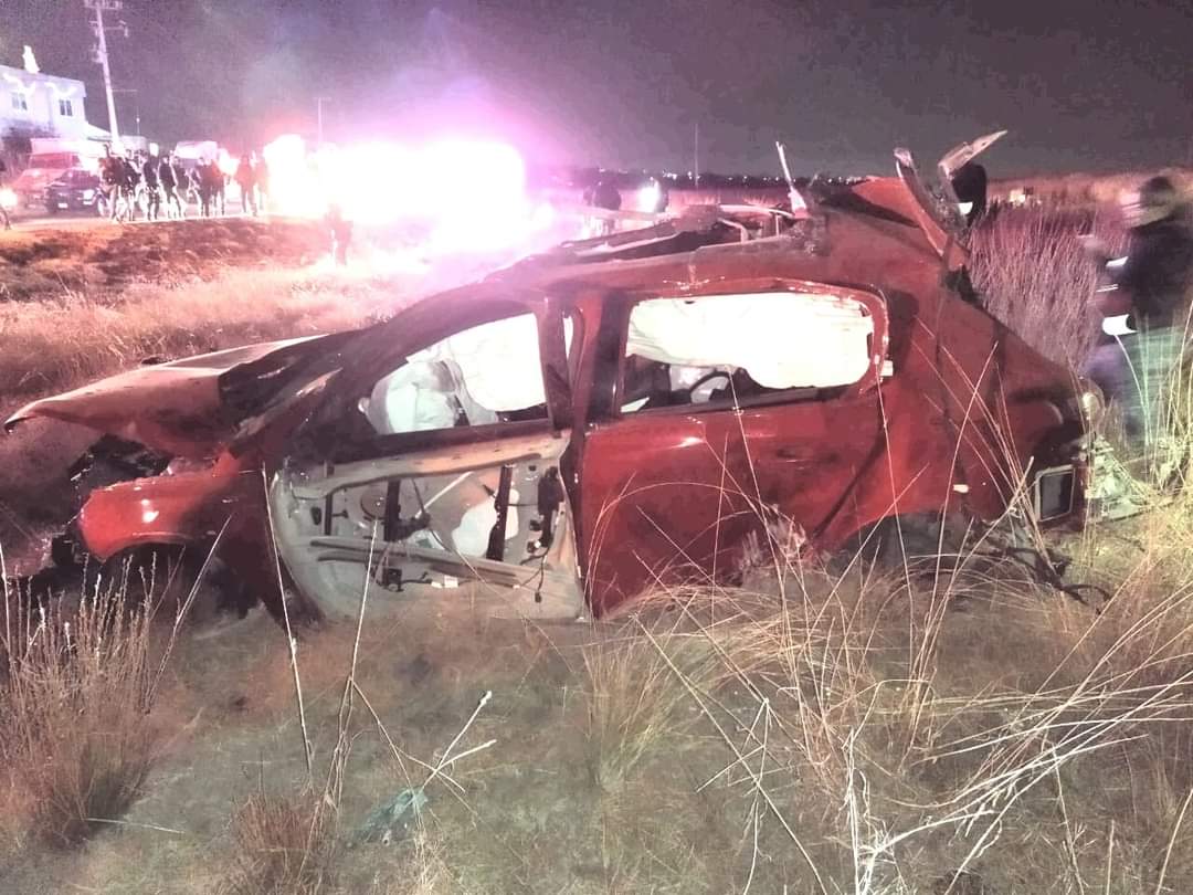 Accidente en la Pachuca-Actopan deja cuatro muertos