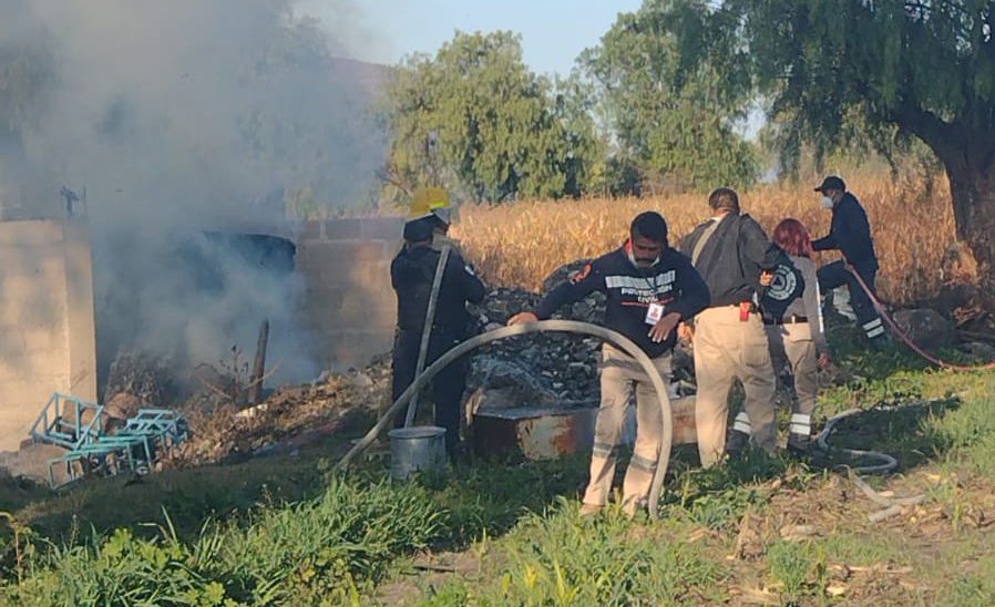 Reportan explosión en polvorín de Tezontepec de Aldama