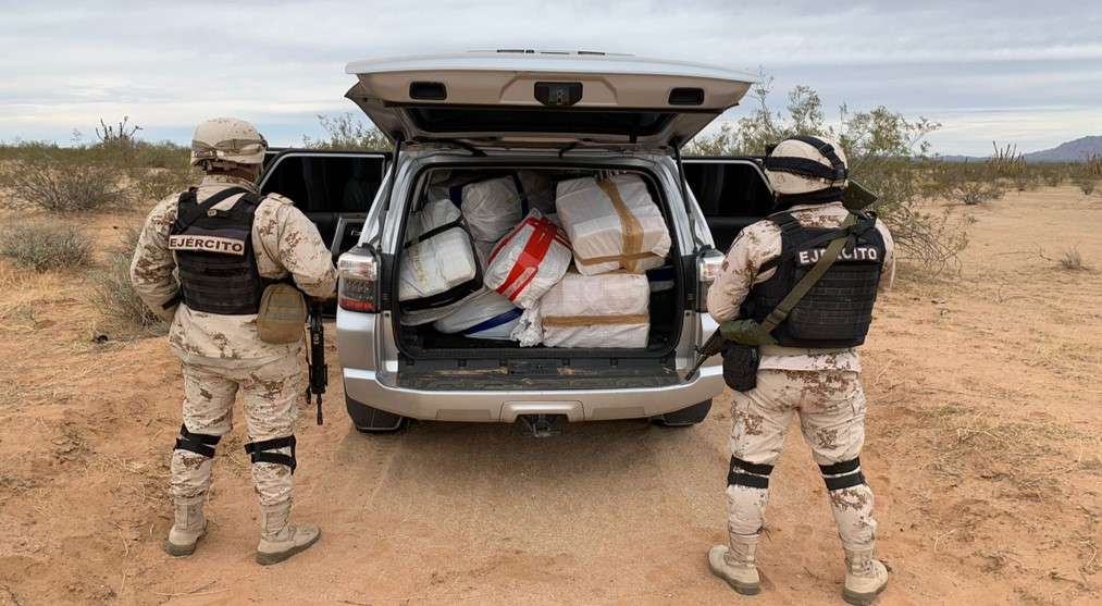 Sedena intercepta avión con drogas en Sonora