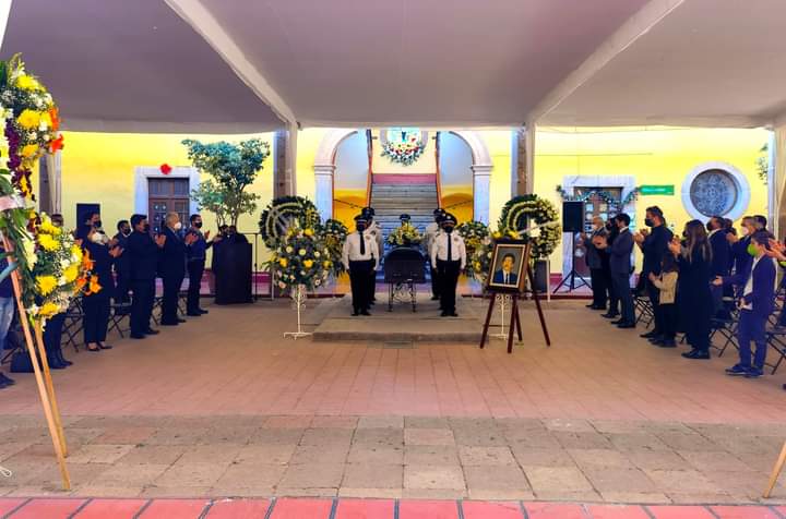 Realizan homenaje en Huichapan al ex gobernador Adolfo Lugo Verduzco