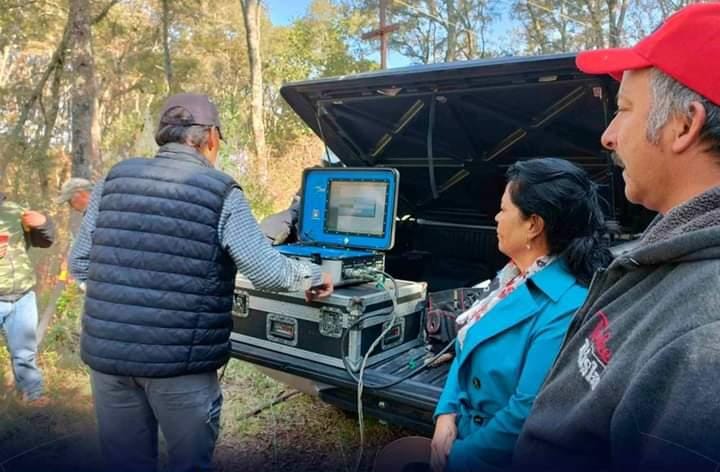 Con estudio geofísico determinarán ubicación de pozo de agua en Huasca