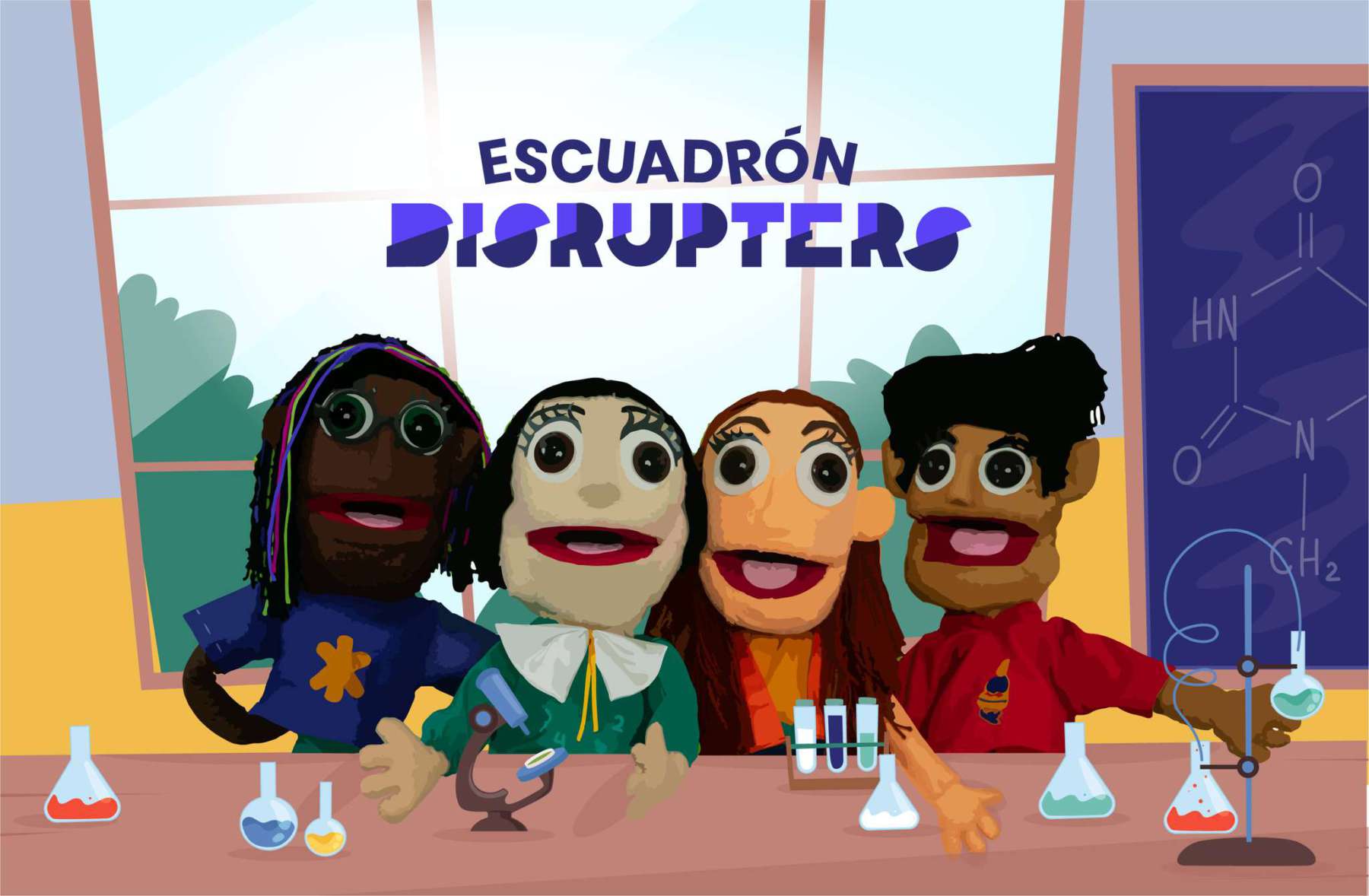 Escuadrón Disrupters invita a participar en su primer concurso de dibujo