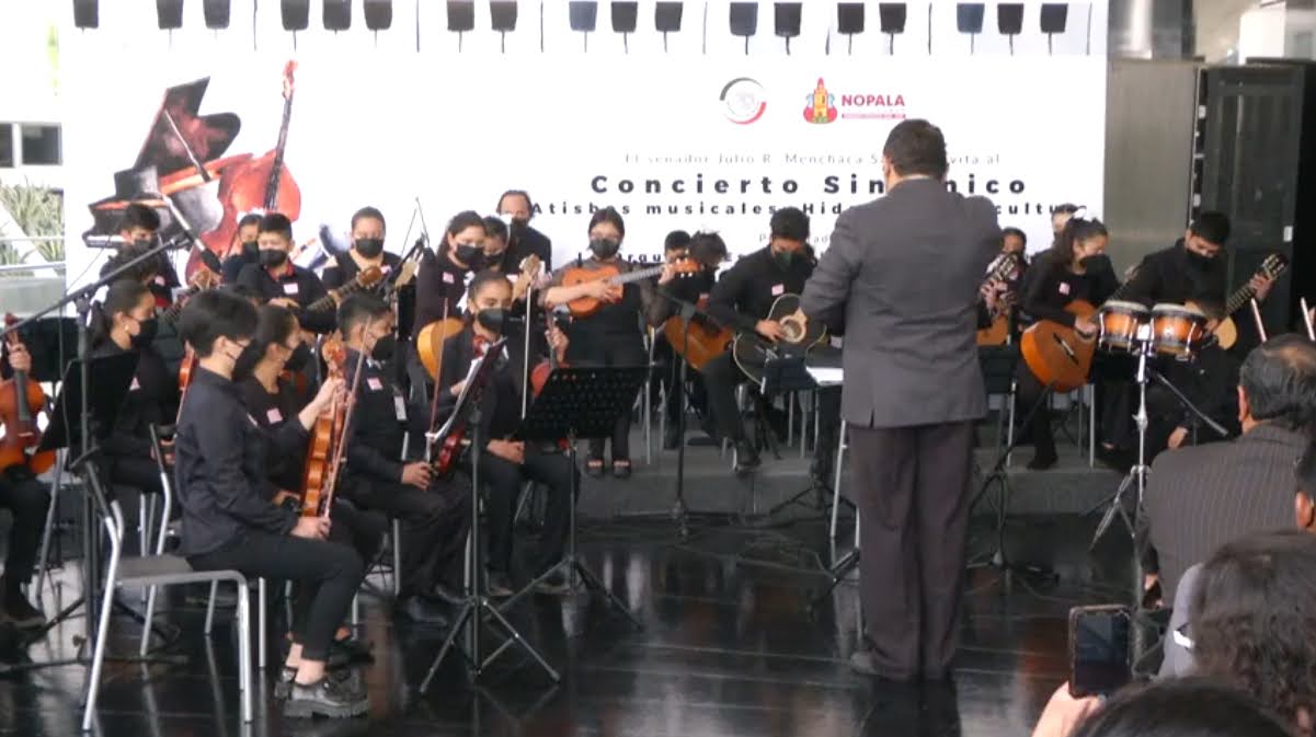 Senado presentó el Concierto Sinfónico Hidalgo en la Cultura