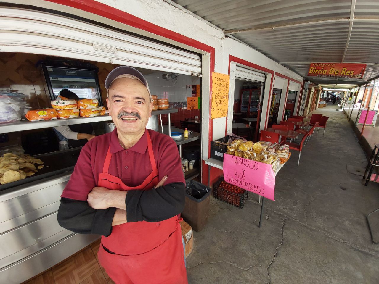 Don Max, notable exponente de la birria de res estilo Jalisco