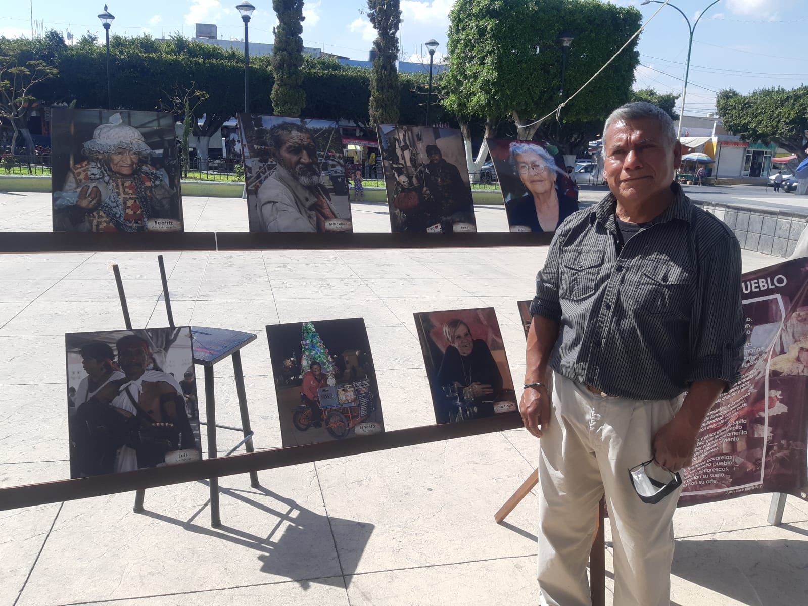 Fotógrafo “El Diablo” presenta exposición “Acuarelas de mi pueblo”