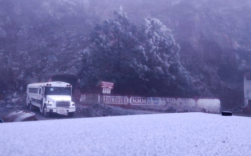 En Zacualtipán se registraron -4 grados; cencellada impactó a Hidalgo