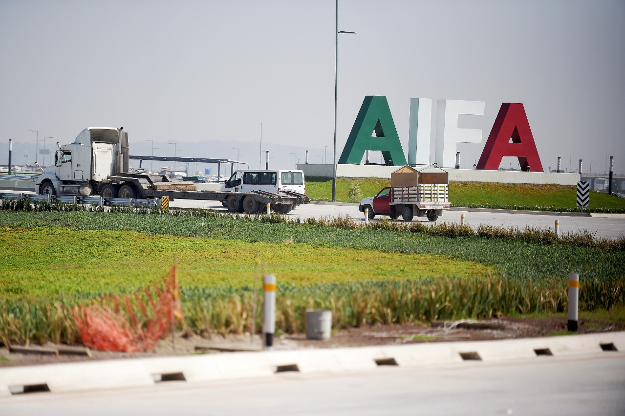 ¡AIFA es un hecho! Despegó el primer avión hacia Villa Hermosa, Tabasco