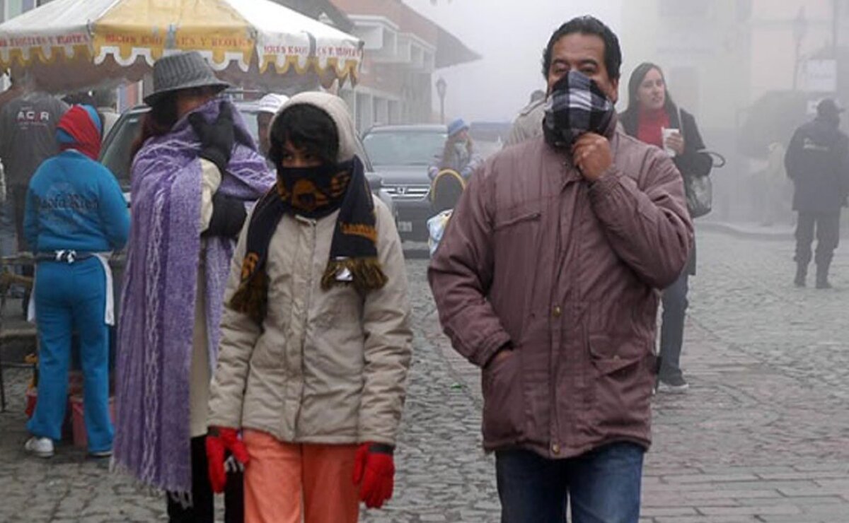 Pronostican heladas en zonas montañosas de Hidalgo