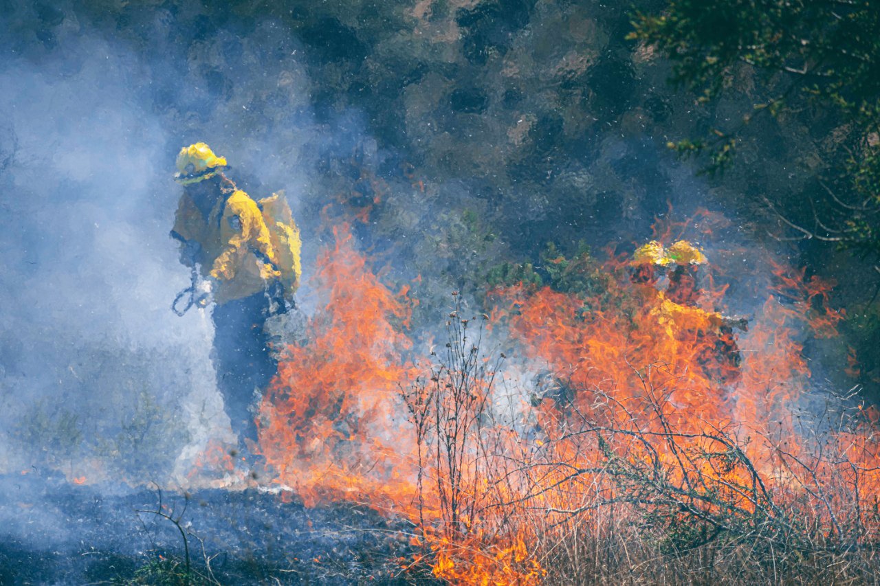 Capacitan a bomberos de Hidalgo por temporada de incendios forestales