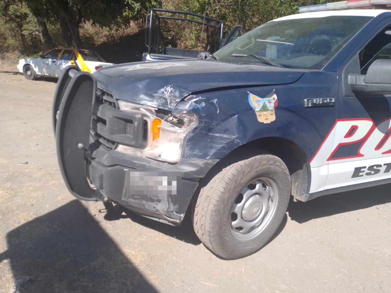 Policías de Hidalgo y Veracruz persiguen y atrapan a ladrón de tráiler